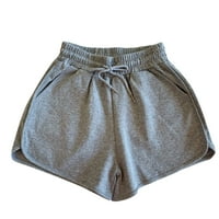 Ženske hlače Prodajne prodaje Žene plus veličine Udobno izvlačenje casual elastičnog struka džep labave kratke