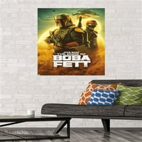 Ratovi zvijezda: knjiga Bobe Fetta-umjetnički zidni plakat u 22.375 34