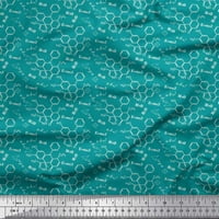 Tkanina; Kemijska formula edukativni tematski tisak tkanina za šivanje širine dvorišta