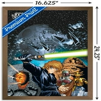 Zidni poster Ratovi zvijezda: Manga ludilo-Povratak Jedija, uokviren 14.725 22.375
