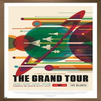 - Zidni plakat Grand Tour, 14.725 22.375 uokviren