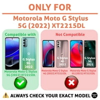TalkingCase Slim Case kompatibilan za Motorola Moto G Stylus 5G, ožujak, ožujak, lagan, fleksibilan, mekan, SAD