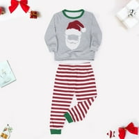 Božićne pidžame za obitelj a-lista Modne obiteljske Pidžame s božićnim printom u europskom i američkom stilu kostim