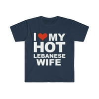Volim svoju vruću libanonsku ženu, brak s mužem, Majica od $ 3-inčni