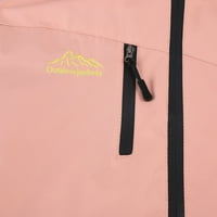 Pxiakgy zimski kaputi za ženske jakne Poliester jednoslojne žene na otvorenom Pink + US: 14