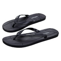 Muške sandale od tanga kliznu na plaži cipele ljetne flip-flops lagane ravne sandale muške klizača isječak chot
