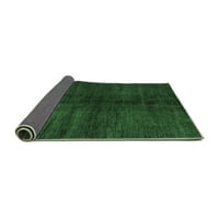 Ahgly Company Unutarnji pravokutnik Sažetak Smaragdno zeleno prostirke moderne površine, 3 '5'