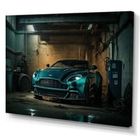 Dizajnirati Aston Exotic Car Photography Canvas Wall Art