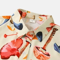 Bluza ležerna majica pravilnog kroja s grafičkim printom kratkih rukava sportska odjeća za muškarce ljetna košulja
