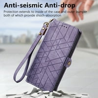Torbica-novčanik Dteck za Samsung Galaxy S Ultra, Magnetski flip torbica od umjetne kože sa strap-remen, držač