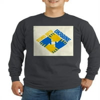 CAFEPRESS - Spremite majicu dugih rukava Ukrajine - tamna majica s dugim rukavima