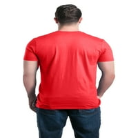 Shop4ver, jednakost muškaraca veća je od grafičke majice s jednakim pravima podjele srednje crvene boje
