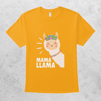 Mama llama Smiješna Majčina košulja žena mama mama mama