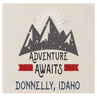 Donnelly Idaho Suvenir Frider Magnet Adventure čeka dizajn