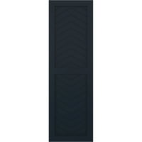 15 94 15 dva panela s PVC Ševronom u modernom stilu s fiksnim nosačem, Noćna Plava bez zvijezda