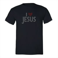 Xtrafly odjeća za muškarce volim Isusove sevid srce Bože vjere majice Crewneck