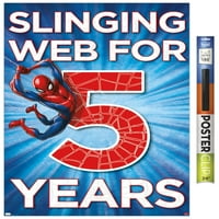 Zidni plakat Spider-Man - Sretan 5. Rođendan, 22.37534