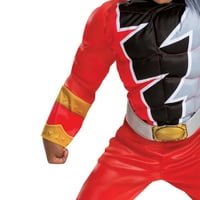 Dječaci veličine crveni rendžer mišića Halloween mališani kostim power Ranger Dino Fury, prerušavanje