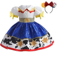1 do 7 godina za djevojčice Jesse kostim princeze za Noć vještica Rođendan kostim kaubojke