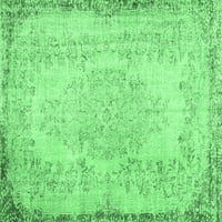 Tradicionalne pravokutne perzijske prostirke u smaragdno zelenoj boji tvrtke, 6' 9'