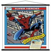 Kartice za trgovanje u mumbo - u-Magnetski uokvireni zidni Poster Spider-Man, 22.37534