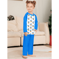 Božićni obiteljski pidžama Setovi za spavanje, poklon za dječake i djevojčice