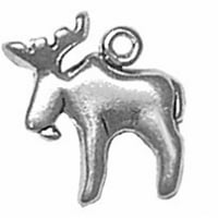 Sterling silver 30 3 ogrlica s privjeskom za male rogove jelena