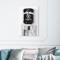 Wynwood Studio Mode and Glam Wall Art Canvas Otisci 'French Luxe Watercooler' Moda - bijela, crna