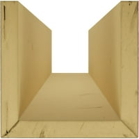 Ekena Millwork 12 W 6 h 20'l 3-strana gruba pilana endurathane fau drvena stropna greda, premium star