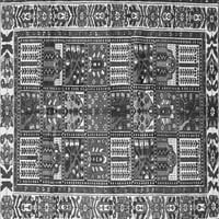 Tradicionalni pravokutni perzijski tepisi u sivoj boji tvrtke, 4' 6'