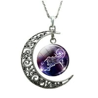 ogrlica sa Zviježđem mjeseca Hsincinhao pokloni za mamu poklon za žene njezinih djevojaka