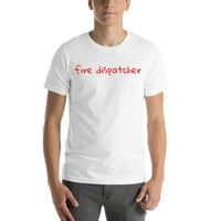 Rukom napisana vatrogasna dispečera majica s kratkim rukavima po nedefiniranim darovima