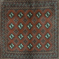 Tradicionalni tepisi u perzijskoj svijetloplavoj boji, kvadrat 4 inča