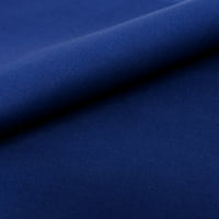 Tkanine- jednobojni pamuk u dvorištu u tamnoplavoj boji