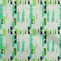 Jednobojni pamučni Baptiste prašnjava tirkizno zelena Tkanina apstraktni dodir s teksturom Uradi Sam tkanina za