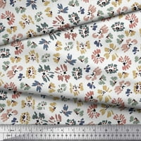 Pamučna poplin Tkanina s cvjetnim umjetničkim dekorom, tiskana tkanina širine dvorišta