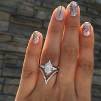 Novi dizajnerski obljetnički nakit poklon zaručnički prstenovi