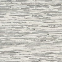 Prugasti tkani pamučni tepih od 5' 7'u srebrnoj boji