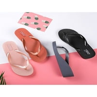 _ / Ženske japanke na klin i platformu; žele sandale; ljetne japanke na plaži na otvorenom; cipele