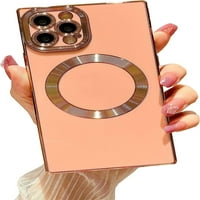 Magnetska kvadratna futrola za iPhone Pro [Rad s Magsafe] Zaštita od pune kamere za zaštitu objektiva i ojačani