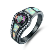 Mystic Topaz i Lab stvorili su Opal crni koktel prsten s koktelom